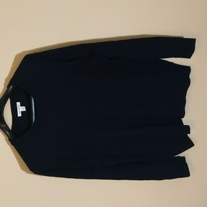 Joe Fresh| NWT Midnight Black Crew Neck Cotton Blend